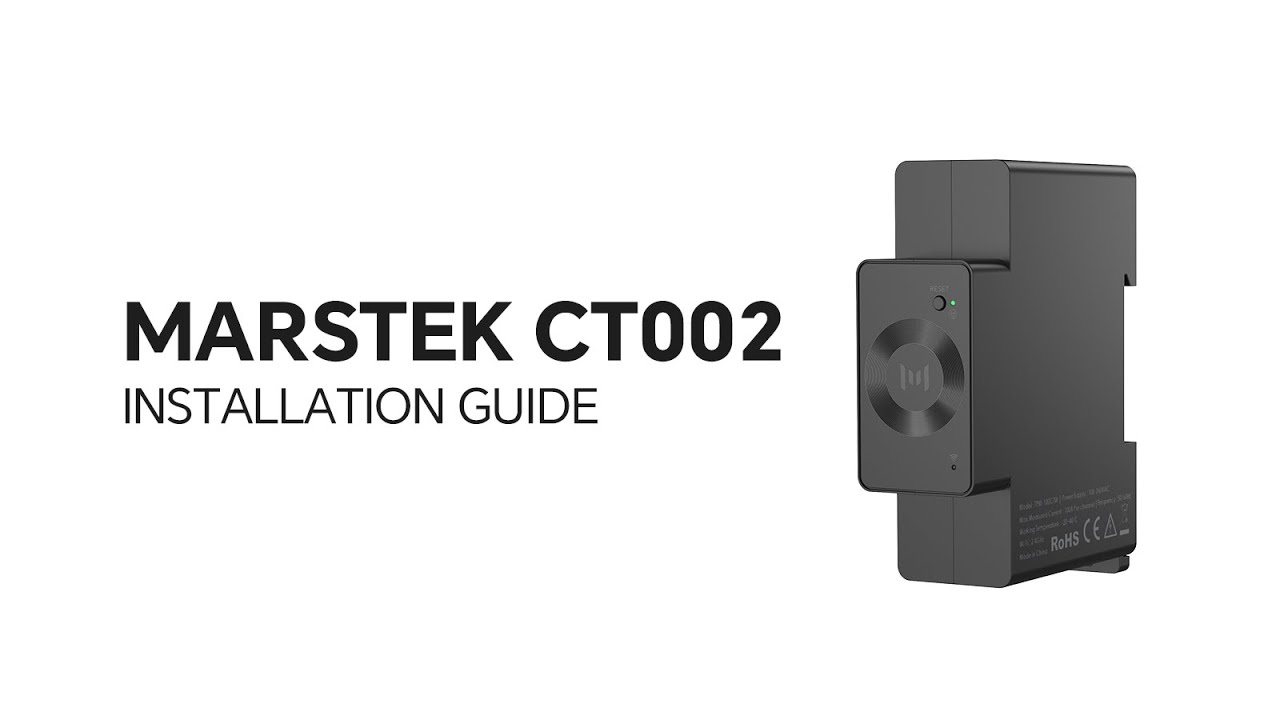 Marstek Three Phase Meter CT002 Installation Guide