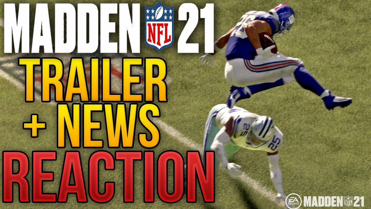 Madden 21 Official Reveal Trailer + Gameplay Features Reaction -- Where's Franchise At?