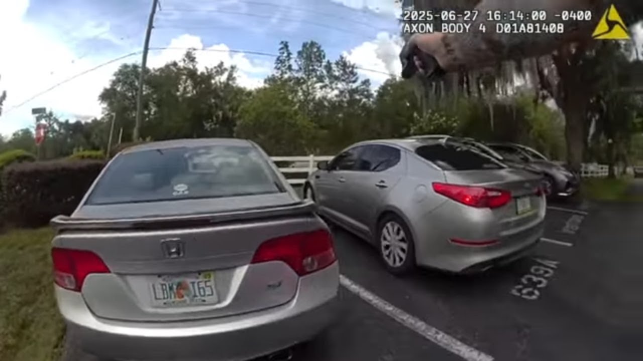 Bodycam video shows car try to ram Marion County deputy