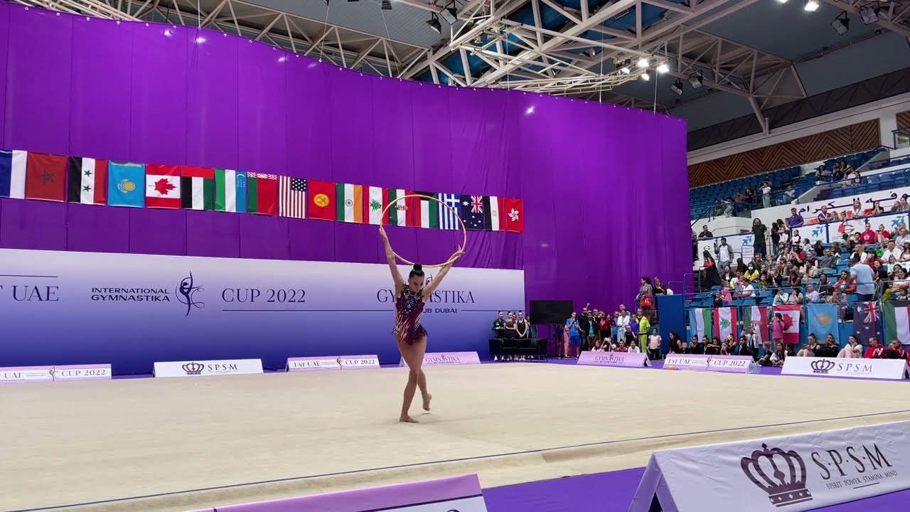 Alina Harnasko Hoop AA 1st UAE Cup 2022