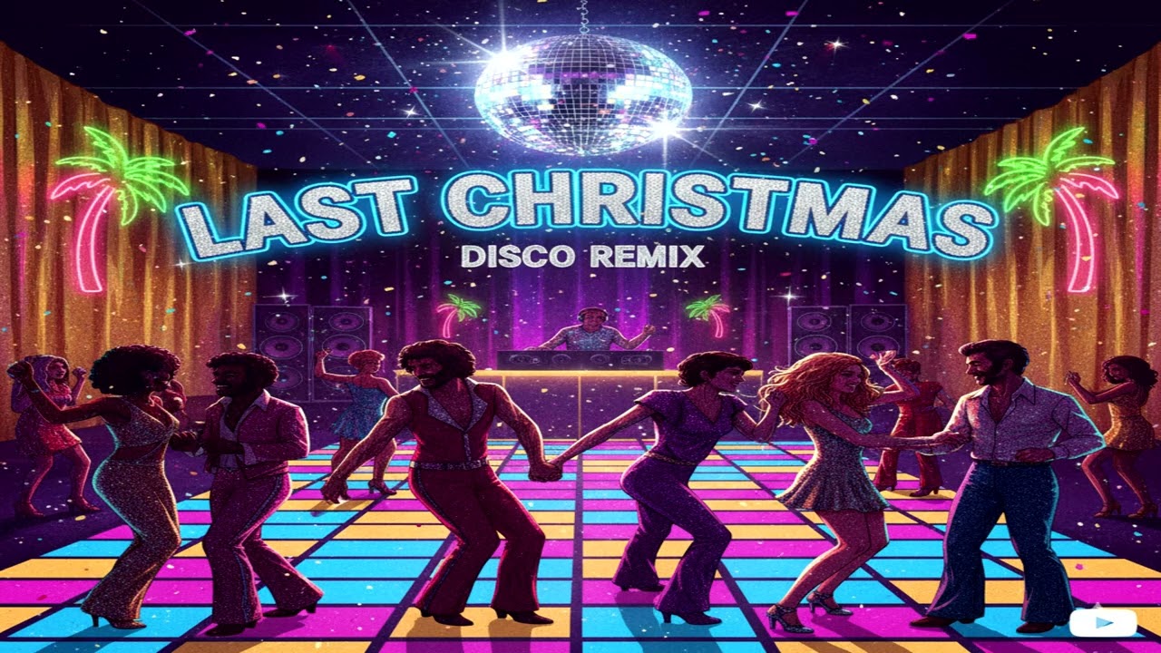 LAST CHRISTMAS (AI DISCO REMIX COVER VIDEO)