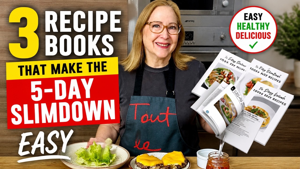 3 Recipe Books That Make the 5-Day SlimDown Easy