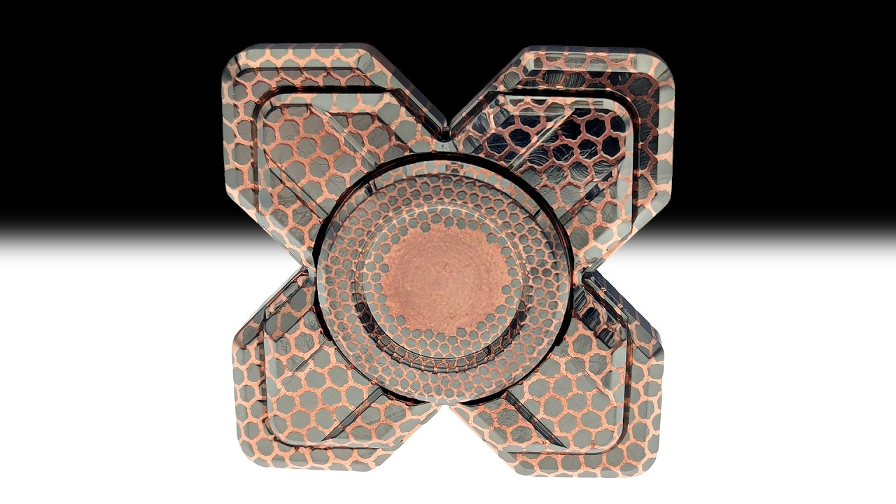 Fidget Spinner Show and Tell Review Episode 57: CCEDC Slider Open Armor in Superconductor
