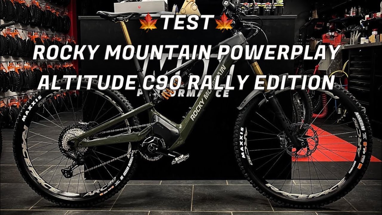 Test ROCKY MOUNTAIN POWERPLAY ALTITUDE C90 RALLY EDITION By MDN PERFORMANCE