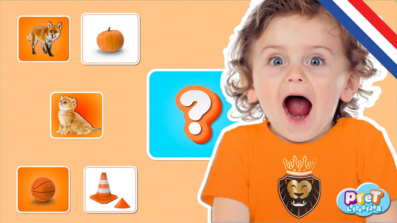 Kleuren Leren met Pretlettertjes • Leren Praten voor Peuters • Kinderfilmpjes Nederlands