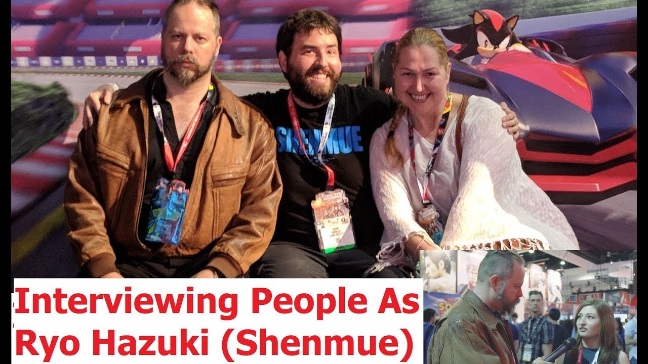 Interviewing People as Ryo Hazuki (Shenmue) - Adam Koralik