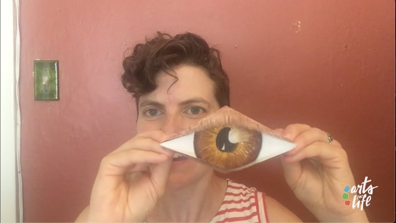 How to Make an Origami Blinking Eye