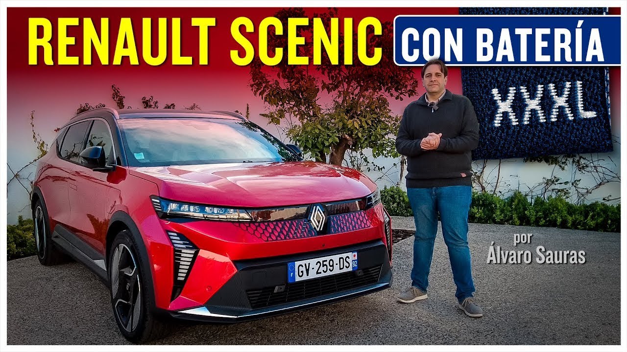 Renault Scenic 100% electrico | Probamos el SUV compacto con batería gigante 🔋🔋🔋🔋