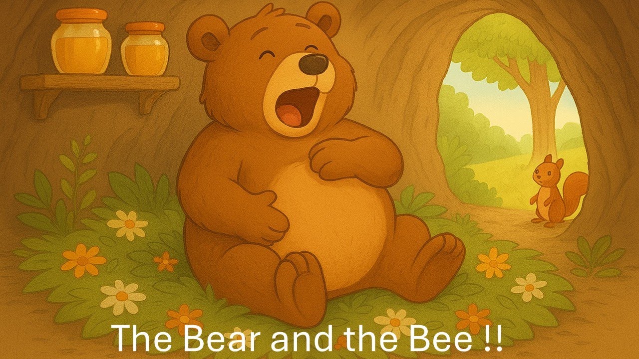 The Bear and the Bee !! #kidsstories