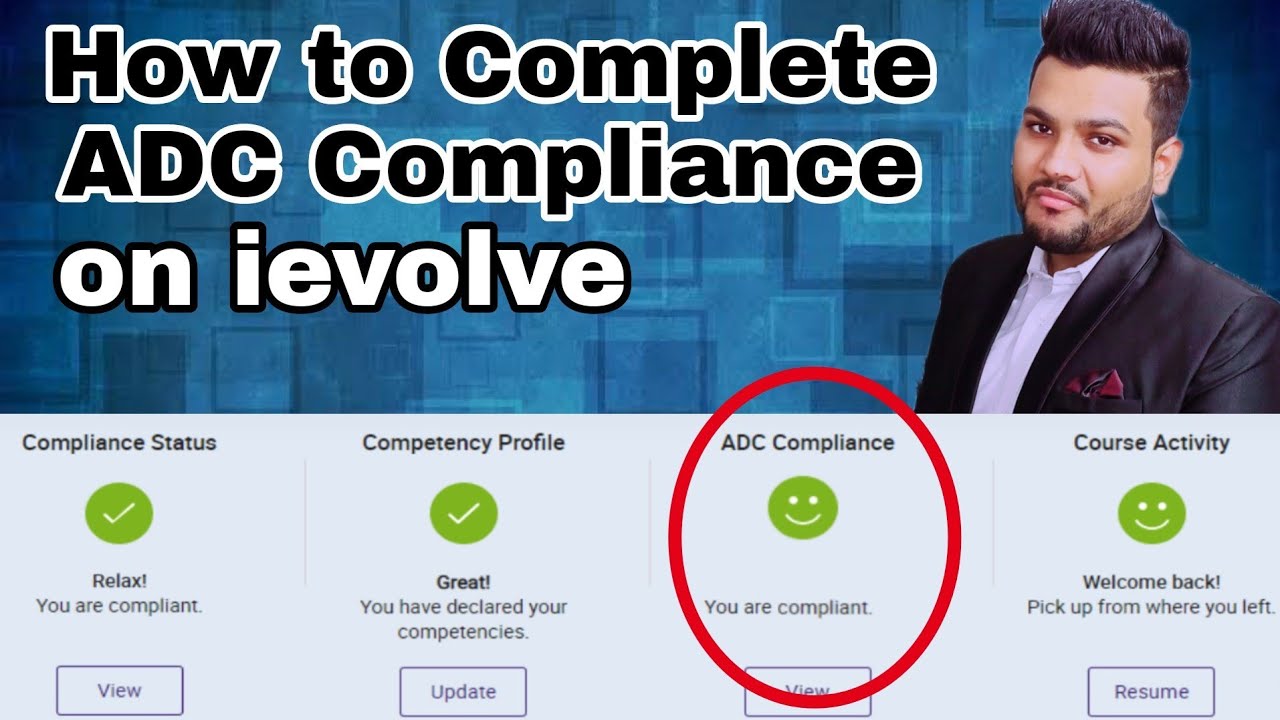How to Complete ADC Compliance on ievolve @ TCS | ADC Compliance pura kaise karein