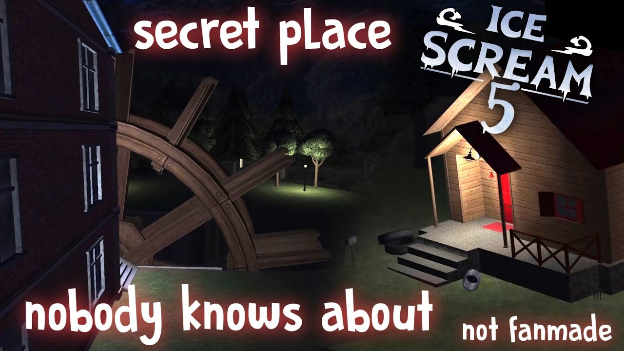 ICE SCREAM 4 A SECRET PLACE THAT NOBODY KNEW ABOUT | ICE SCREAM 5 | NOT FANMADE