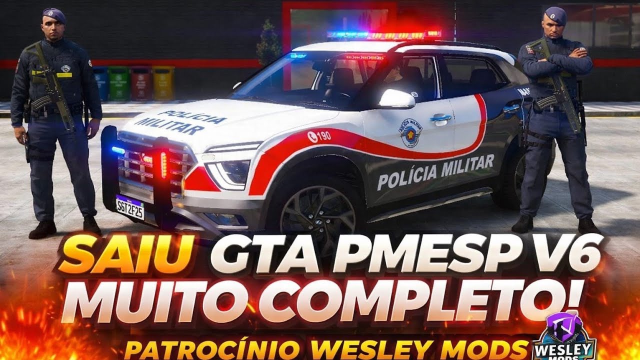 Saiu!!! GTA SA PMESP V6
