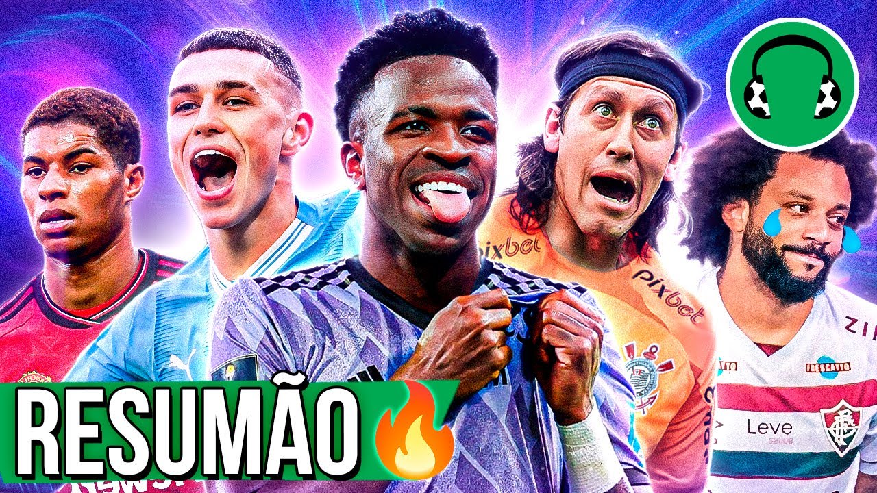 ♫ VINI JR. DÁ SHOW NO VALENCIA, CITY 3x1 UNITED, TIMÃO ELIMINADO (e mais!) | Paródia Lauana Prado