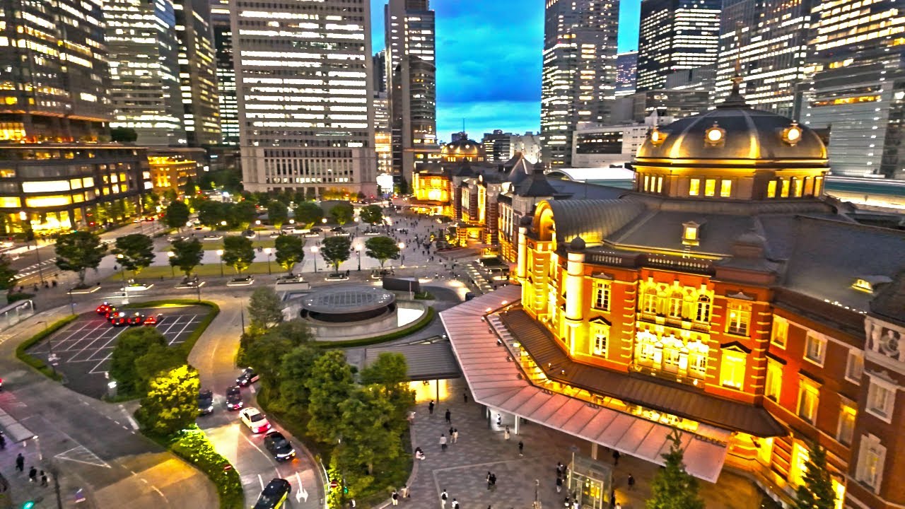 東京駅～銀座 / Night Walk from Tokyo Station to Ginza, Japan (May 15, 2024)