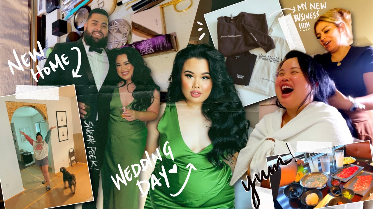 IT'S WEDDING DAY! (VLOG) + New Home Updates! + Resetting for the Week + What I Eat at Home (Cooking)