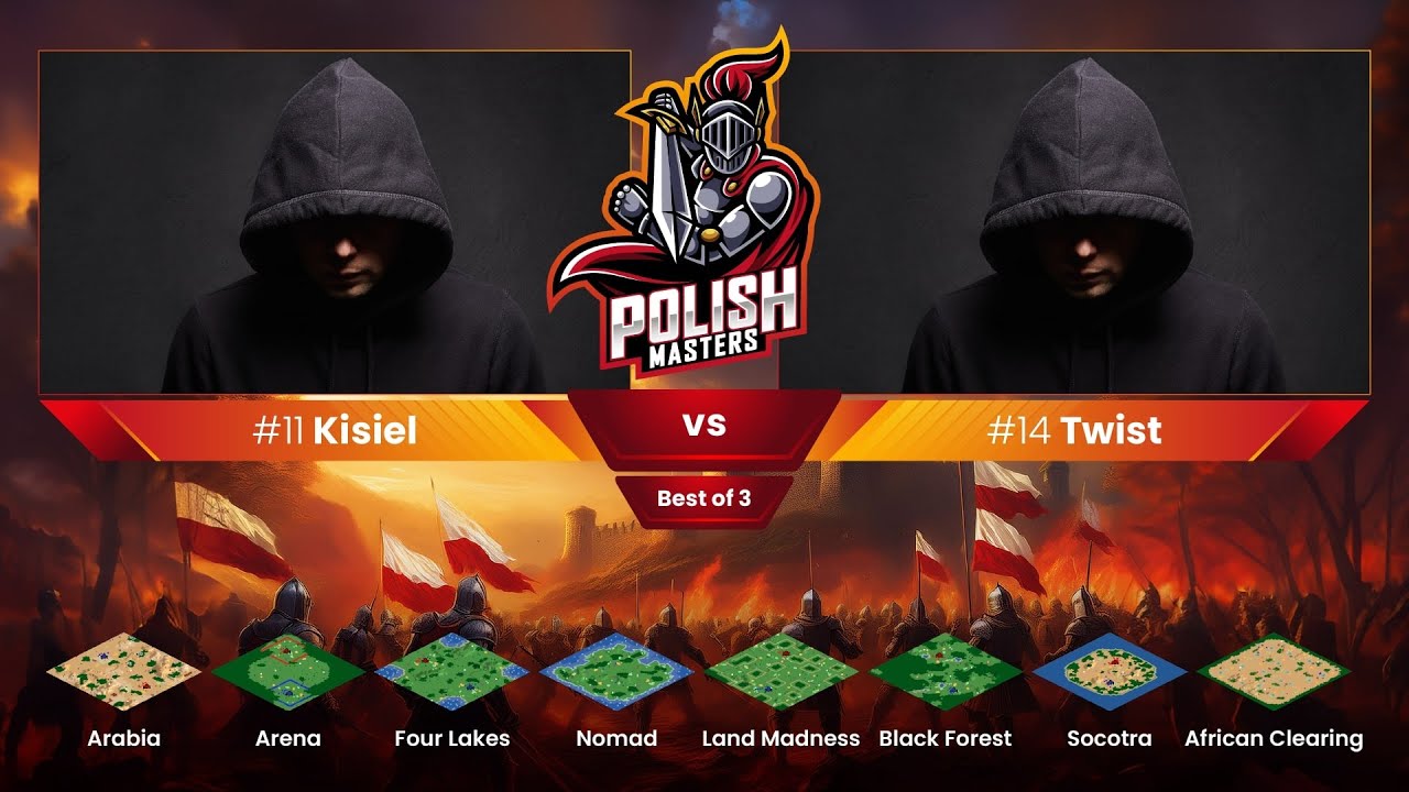 #11 Kisiel vs #14 Twist | Polish Masters | Kwalifikacje | Best of 3