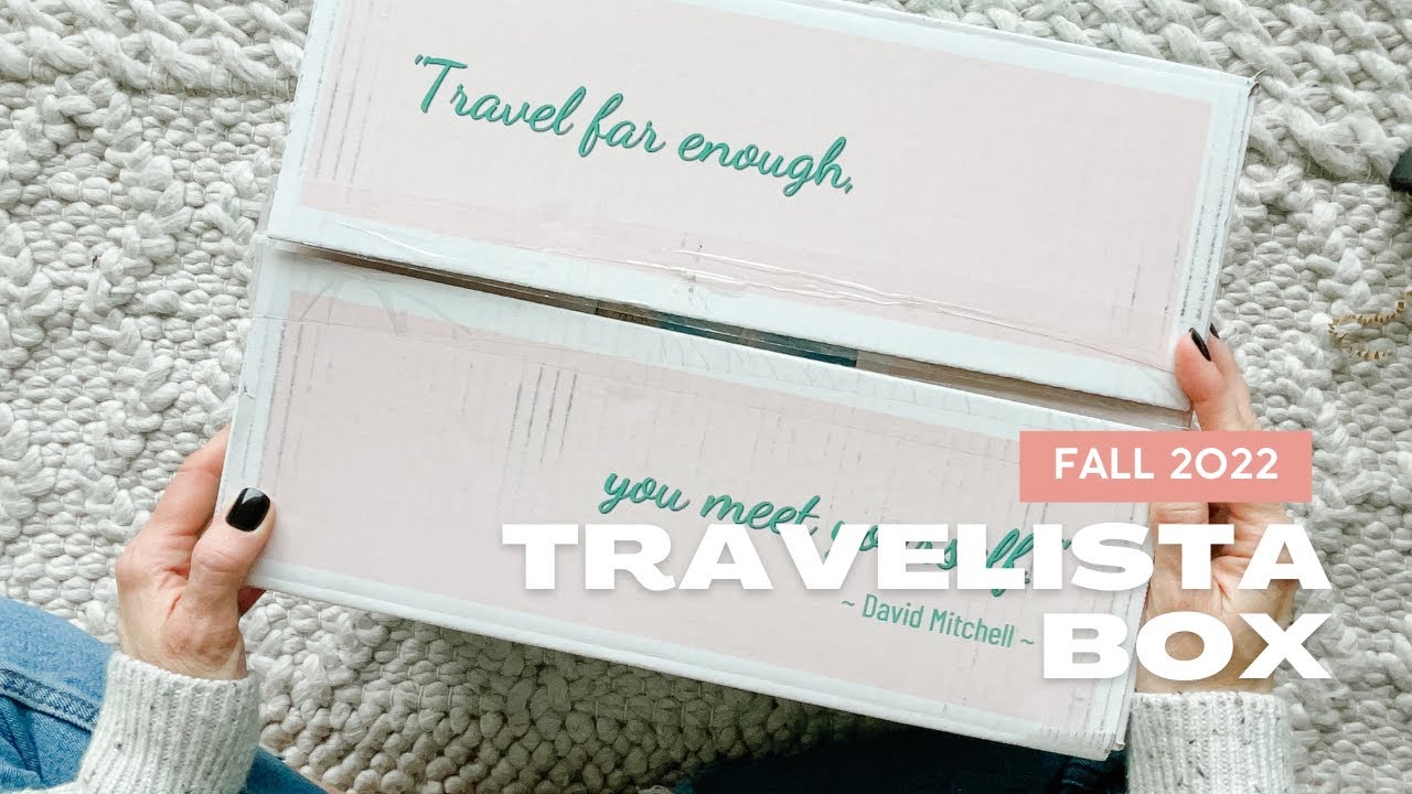 Travelista Box Unboxing Fall 2022: Travel Subscription Box