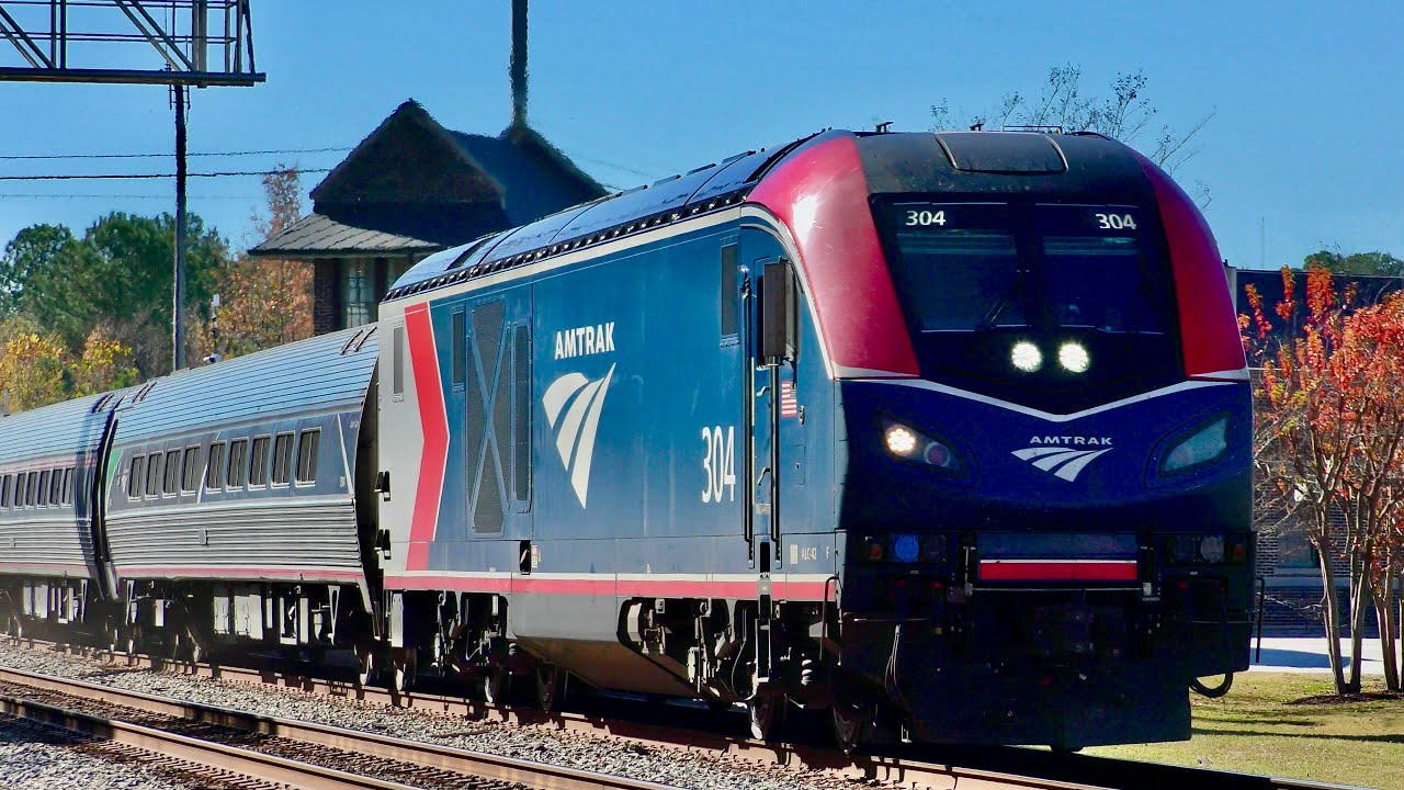 Amtrak, CSX, & NS Trains | Selma, NC