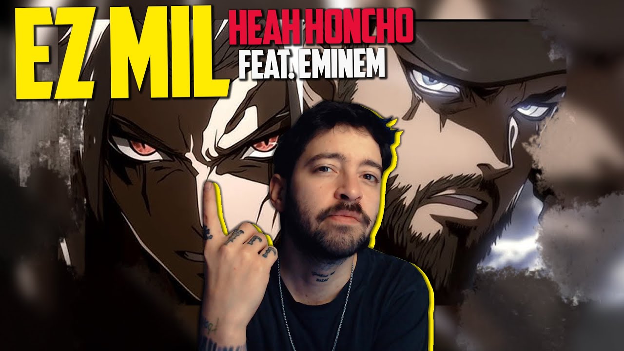Eminem - Head Honcho (feat. Ez Mil) [ Anime Inspired Lyric Video ] | REACTION | I miss you EZ 🙏🏻