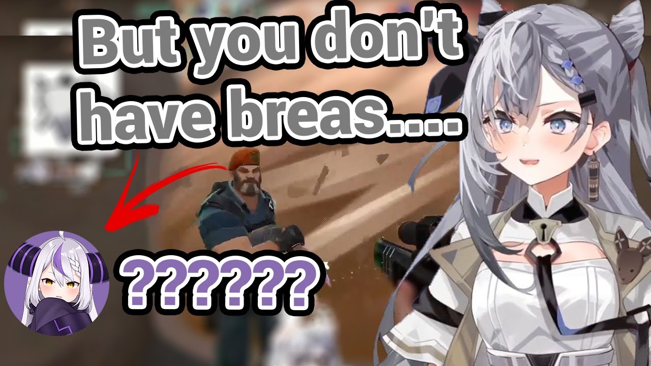 Zeta Suddenly Roast Laplus and Laplus can't stop Laugh at this Zeta's Moment in Valorant