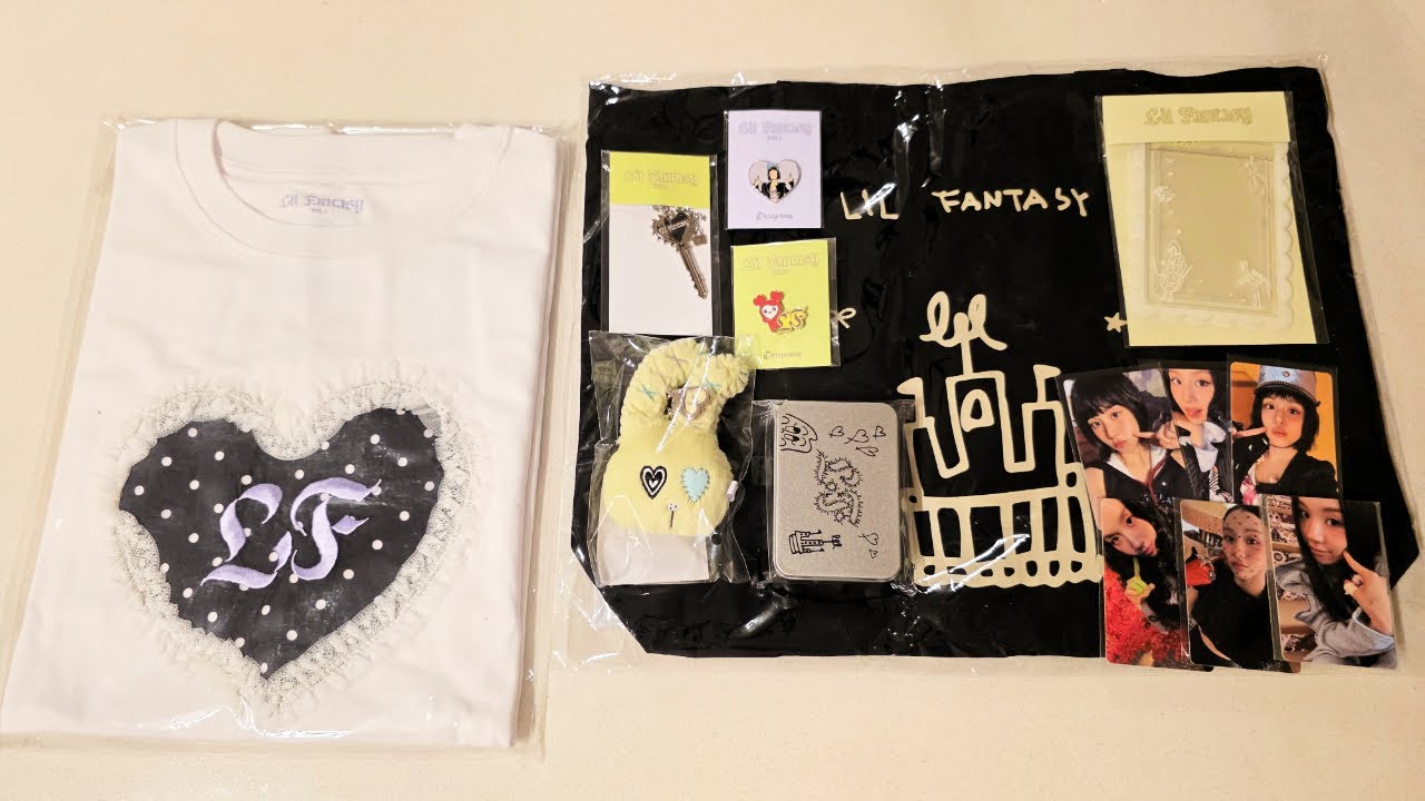 Чэён: Лимитированная коллекция мерchandise к первому альбому "Lil Fantasy Vol. 1" (полный комплект)