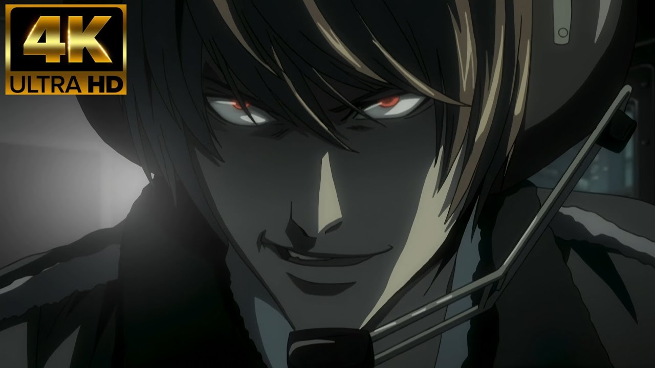 Death Note (English DUB) - Light gets his memory back (4K)
