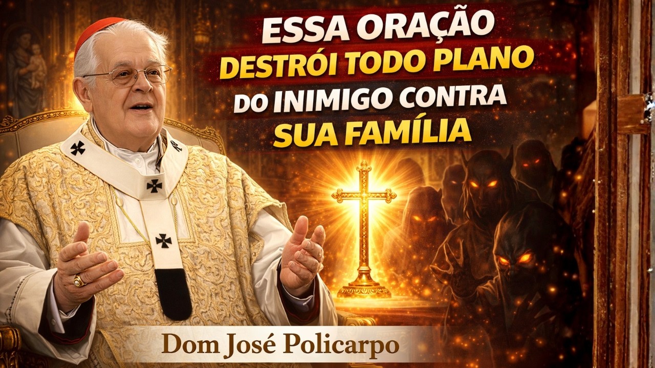 ESSA Oração Destrói Todo Plano do Inimigo Contra Sua Família | Dom José Policarpo