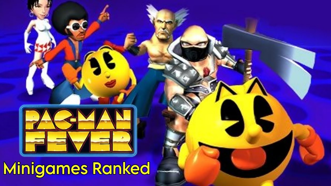 Ranking Every Pac-Man Fever Minigame