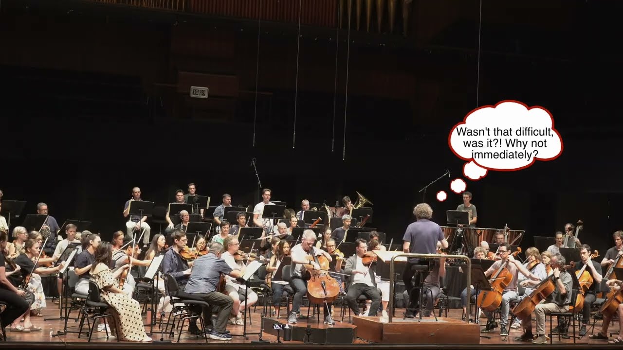 Alban Gerhardt forgetting important entrance in Dvorak Celloconcerto