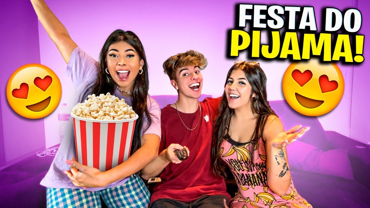 FIZ UMA FESTA DO PIJAMA!