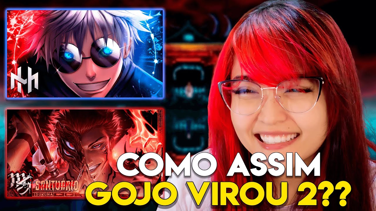 O ANIME É DOMINADO POR ESSES DOIS!! (Sukuna do M4rkim, e Gojo do Henrique Mendonça)