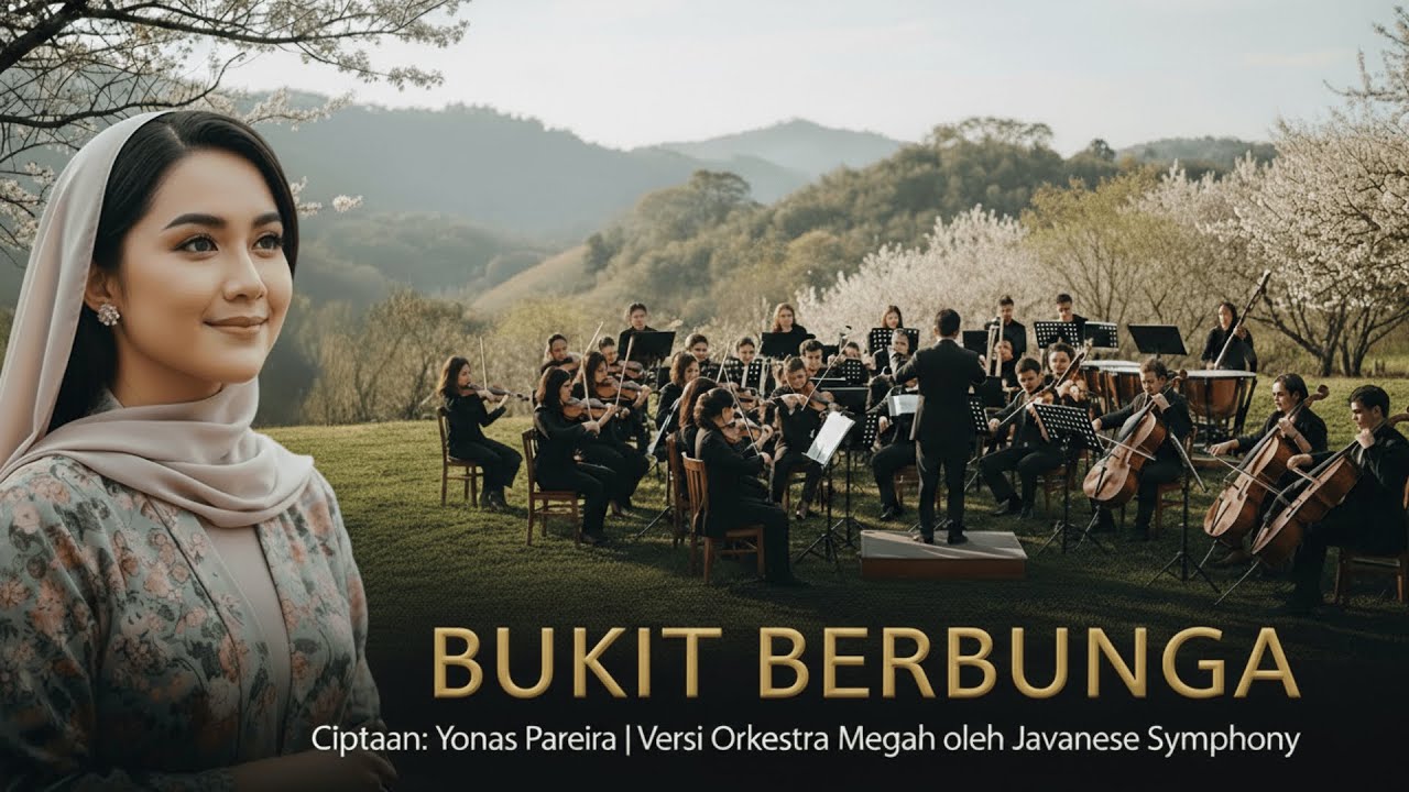 BUKIT BERBUNGA &ndash; Orkestra Megah | Ciptaan Yonas Pareira | Javanese Symphony