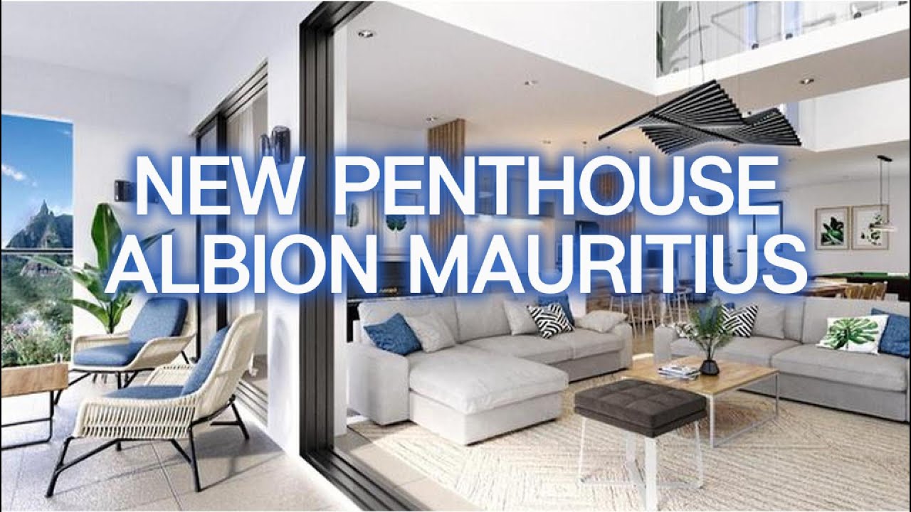 Finishing project - new home for sale. Spacious penthouse in two levels - Albion - Mauritius