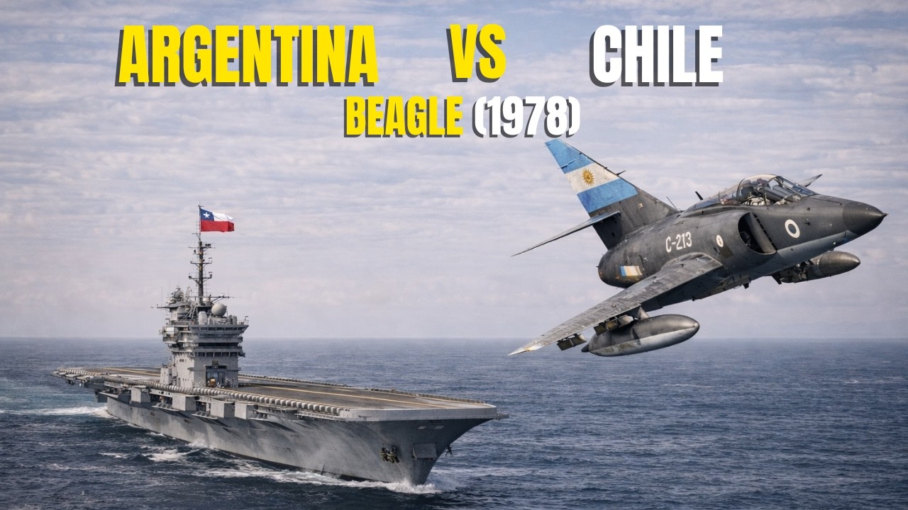 Cómo ARGENTINA estuvo a punto de entrar en guerra con CHILE  (1978) en el Beagle