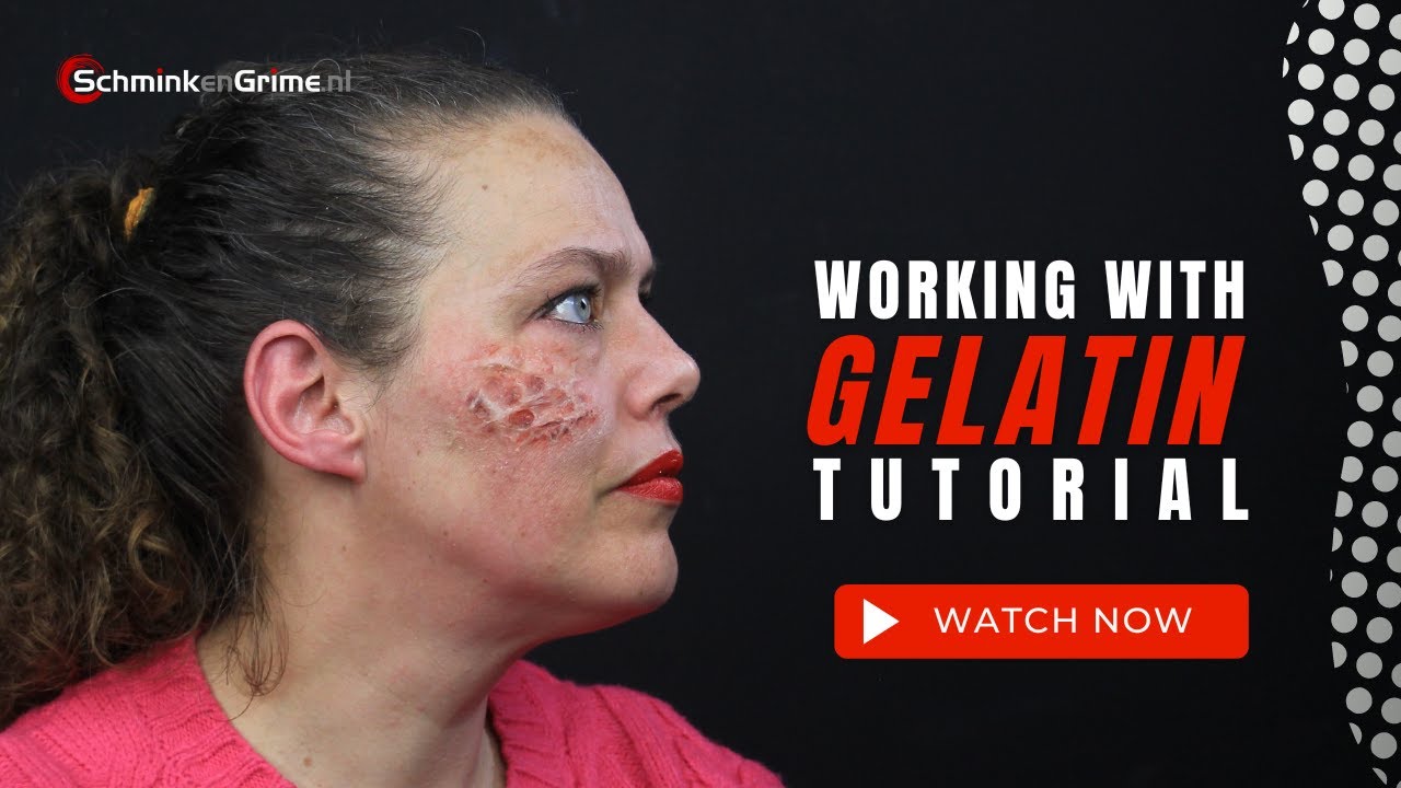 Советы по работе с FX Gelatine | Как работать с желатином | SchminkenGrime.nl