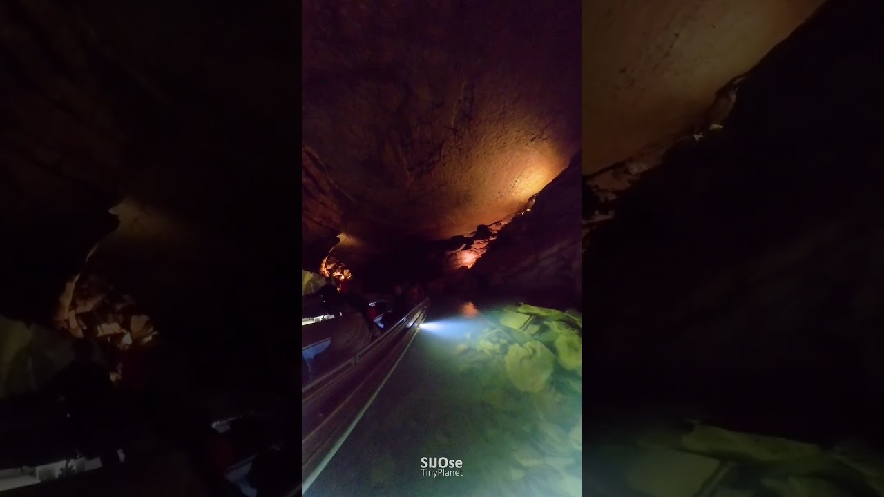 Lost River Cave#kentucky #cave #sijosetinyplanet #usa #usatrip #boating #rock