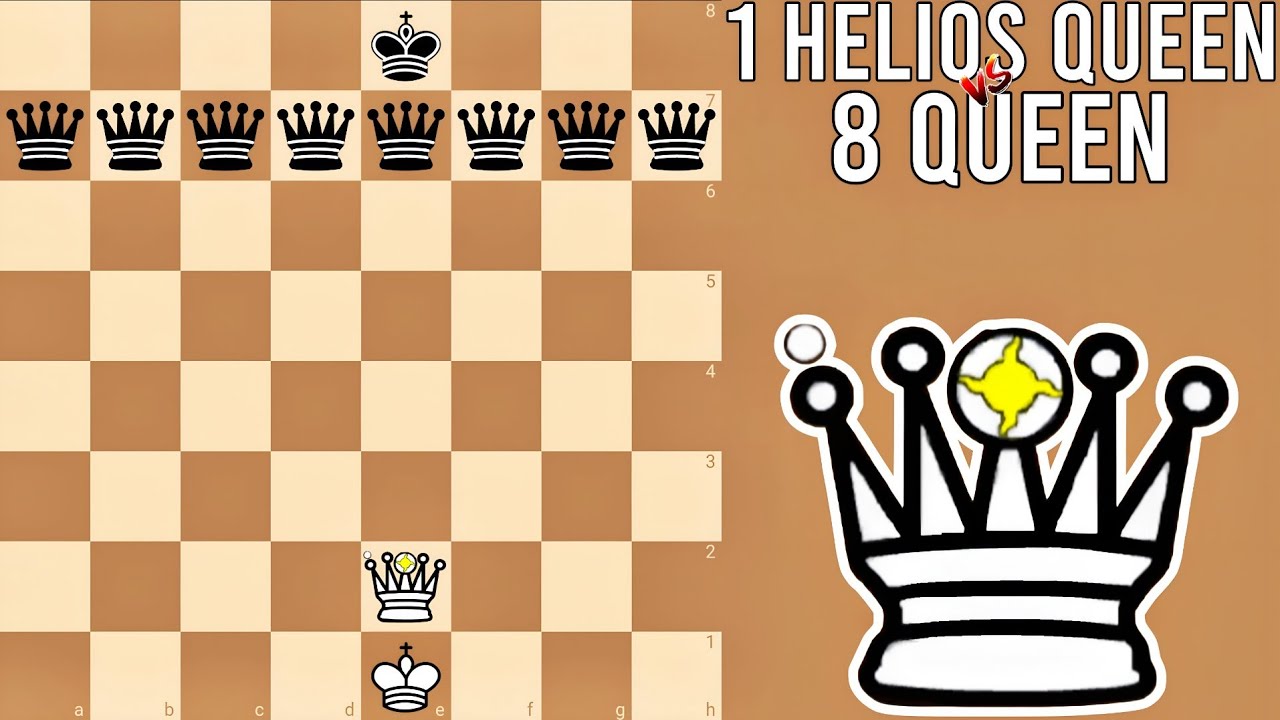 How many HELIOS QUEEN are needed to defeat 8 QUEEN ?