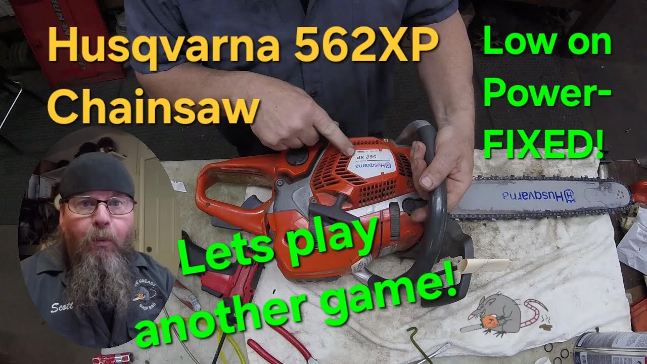 Husqvarna 562XP Low On Power-FIXED!