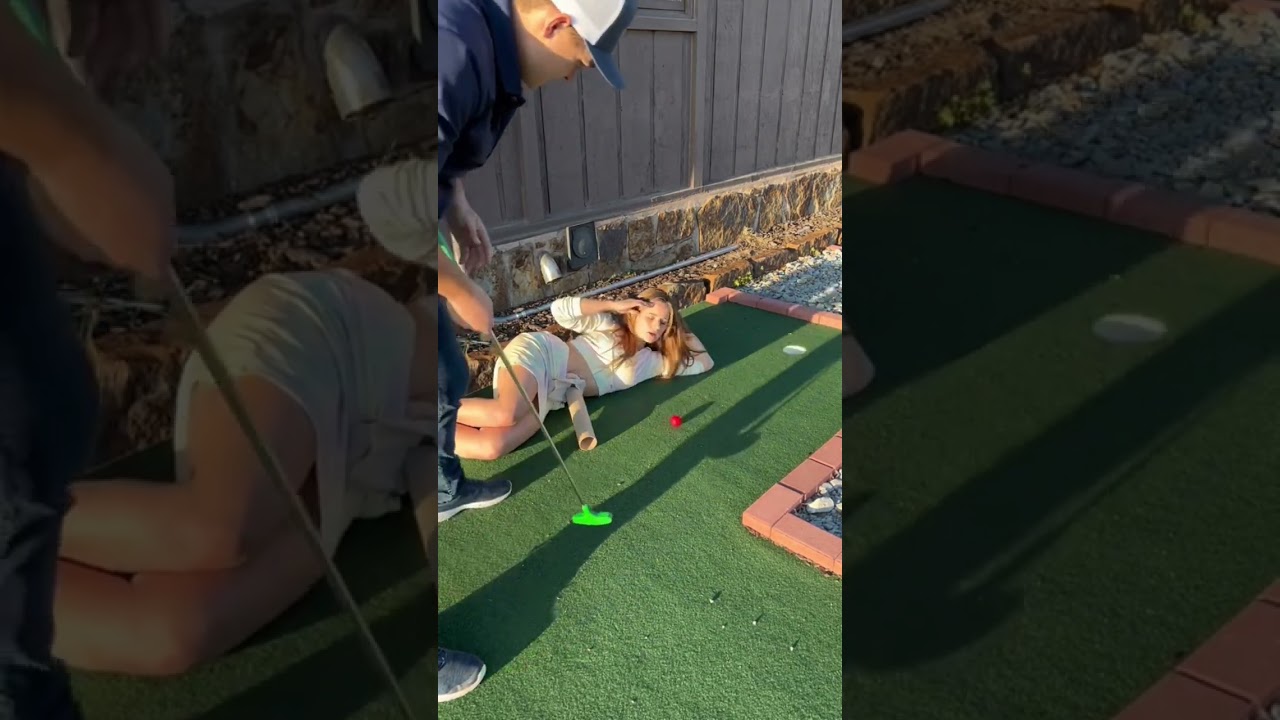 When you&rsquo;re built different #couple #funny #trend #golf #shorts