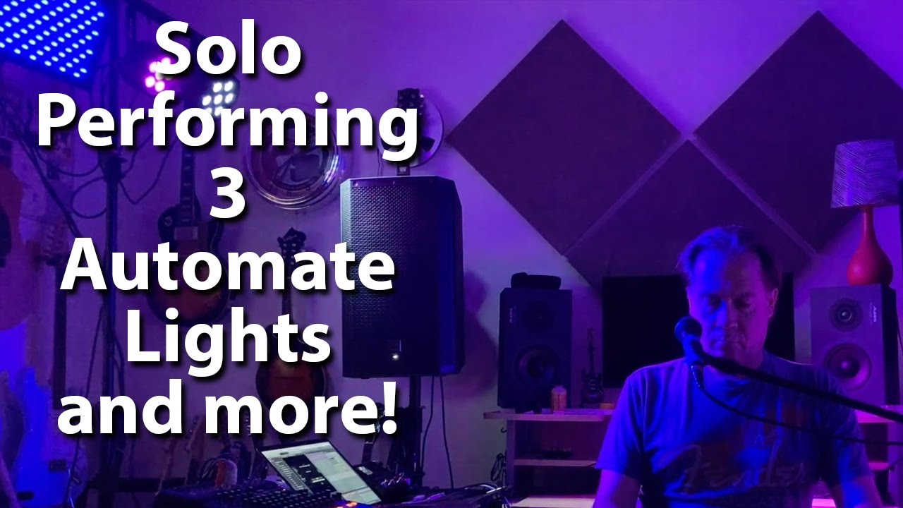 Solo Performing 3 - Using a Computer to Change Patches and Run Lights