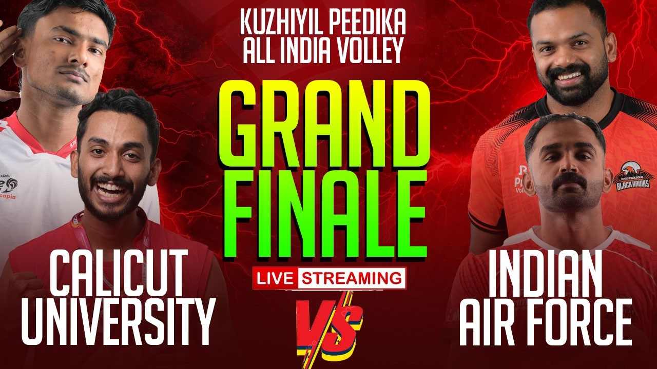 KUZHIYIL PEEDIKA VOLLEY 2026 🏐 GRAND FINALE | Indian Air Force vs Calicut University | LIVE HD.