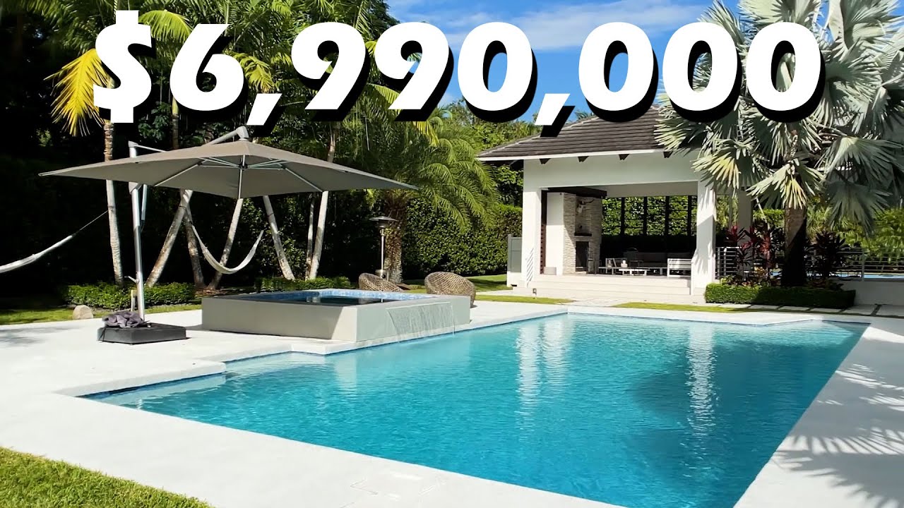 Stunning $7M Pinecrest Florida Home South of Miami