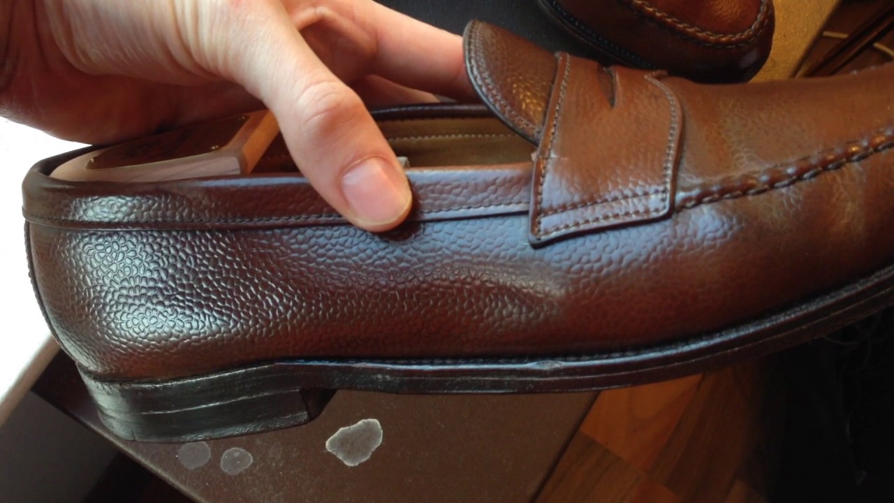 Shell Cordovan Aging: Ravello Grained Shell