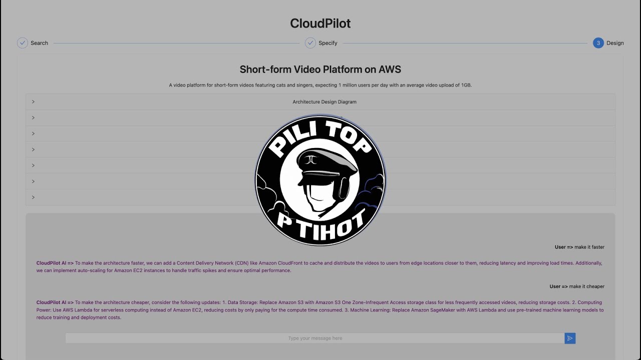 CloudPilot - Go from idea to cloud in under 10mins