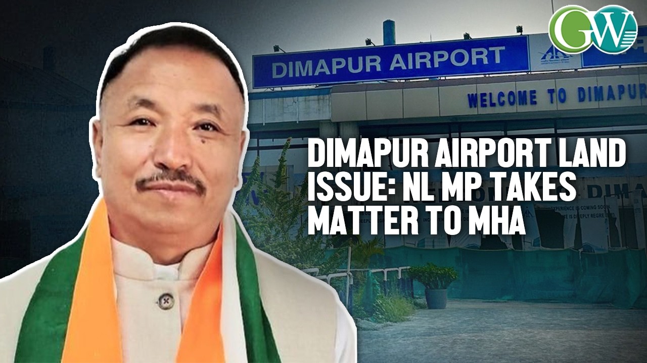 NL MP S. SUPONGMEREN JAMIR TAKES UP LONG-PENDING DIMAPUR AIRPORT LAND ISSUE WITH MHA