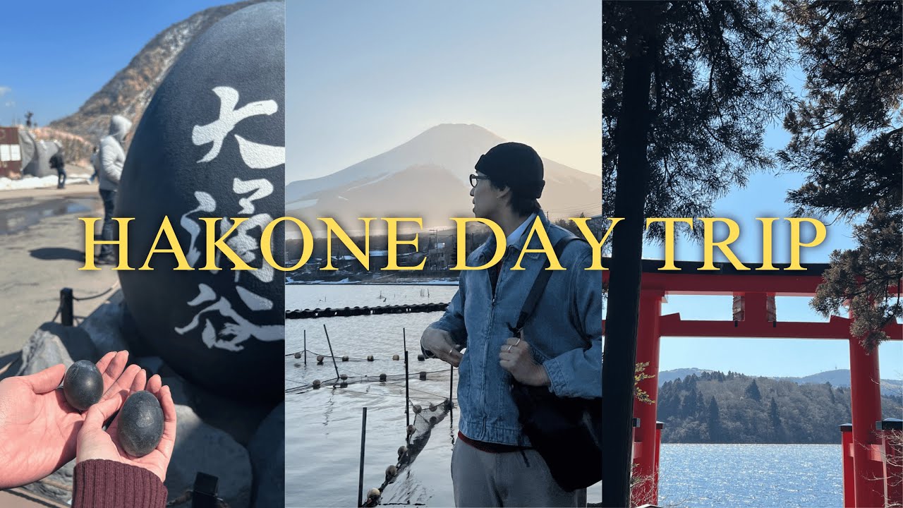 HAKONE DAY TRIP! ⛩🗻