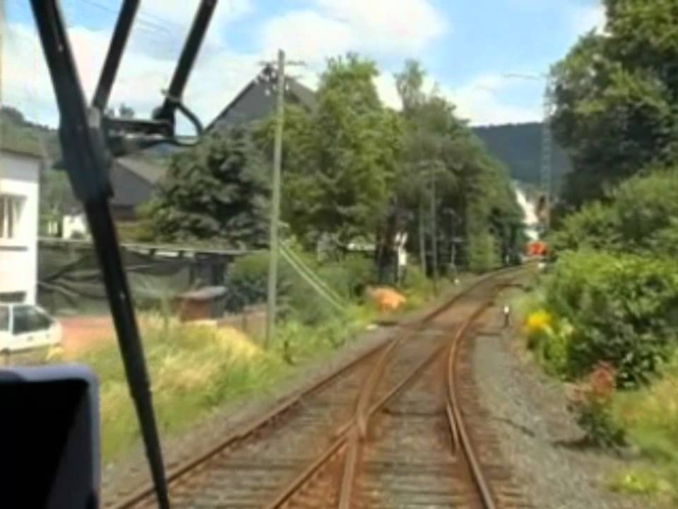 Siegen - Bad Berleburg : Führerstandsmitfahrt