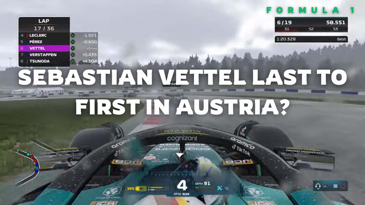 Formula 1 Austrian Grand Prix with Sebastian Vettel