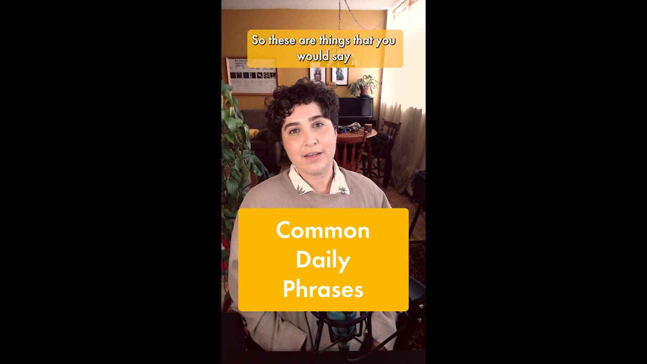 Use your common daily phrases to practice your trans voice #shorts
