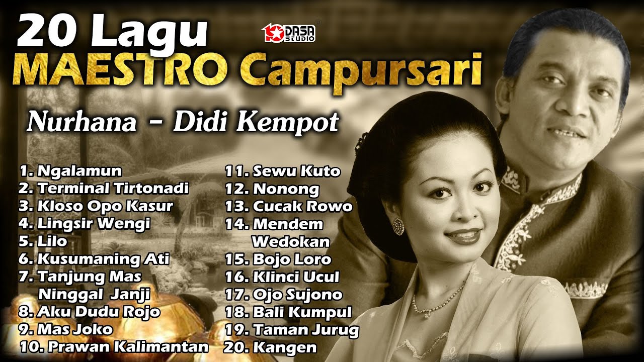 20 Lagu MAESTRO Campursari #dasastudio
